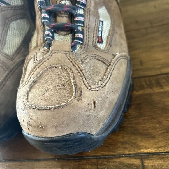 Red Wing 2375 WOMENS 8 Steel Toe Brown Hiking Work Boot Vibram Sole - Picture 3 of 10